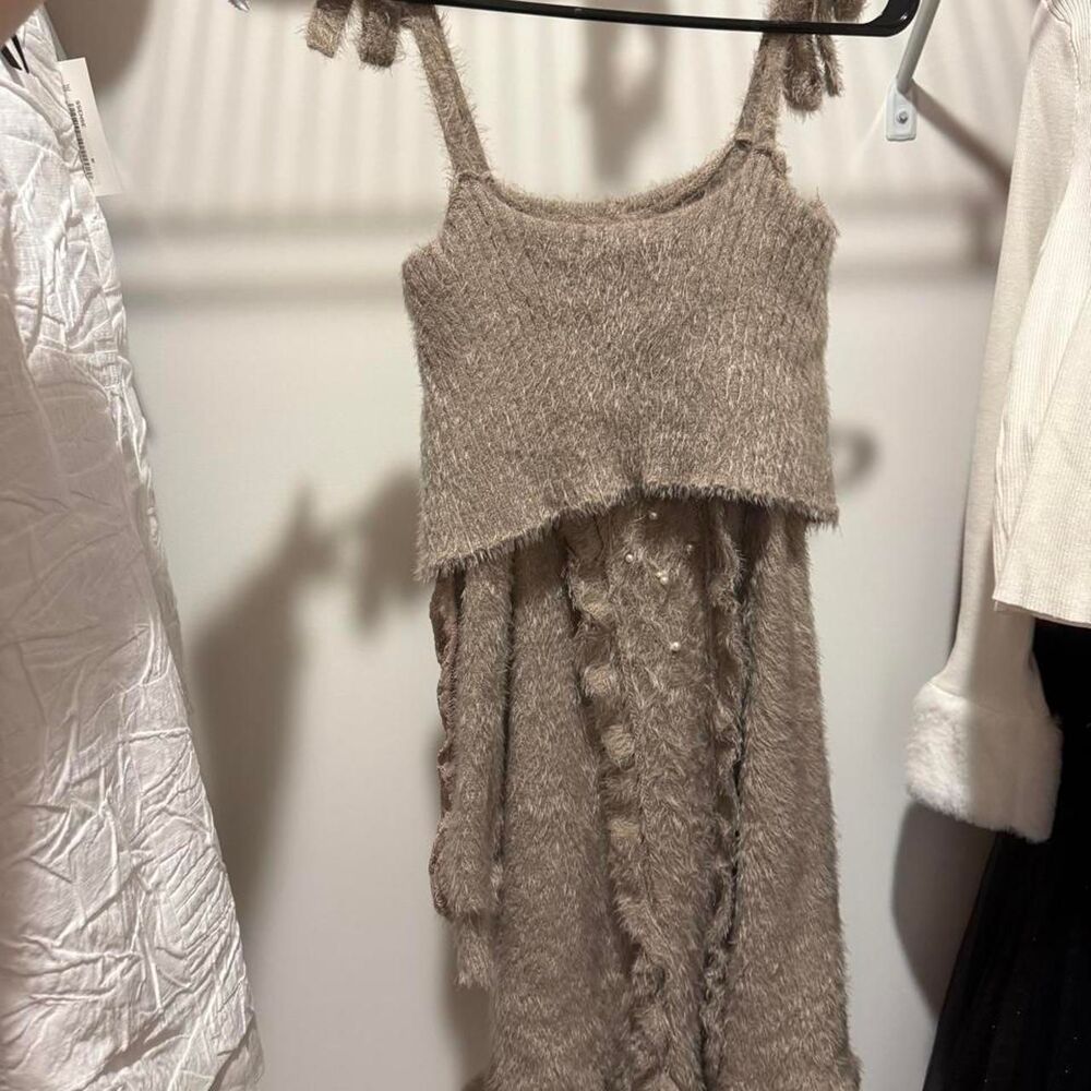 Axes-femme Women's Brown and Tan Dress